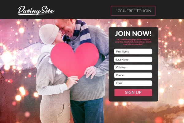 subscription form of dating site